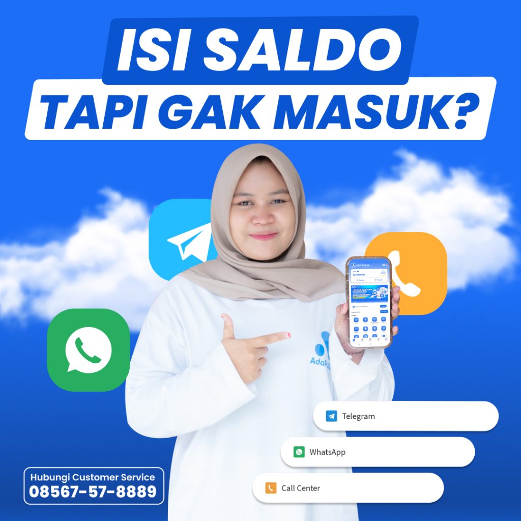 Isi Saldo Tapi Gak Masuk - Ada Pulsa