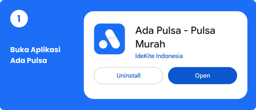 Buka Aplikasi Ada Pulsa