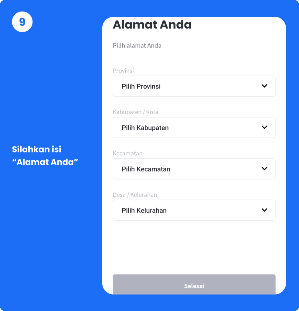 Silahkan isi “Alamat Anda” - Ada Pulsa