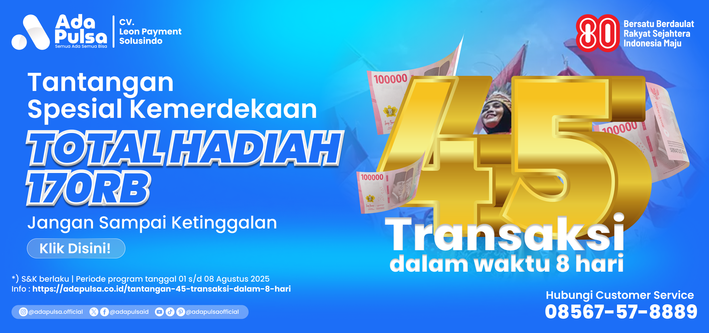 TANTANGAN TRX APP ADA PULSA