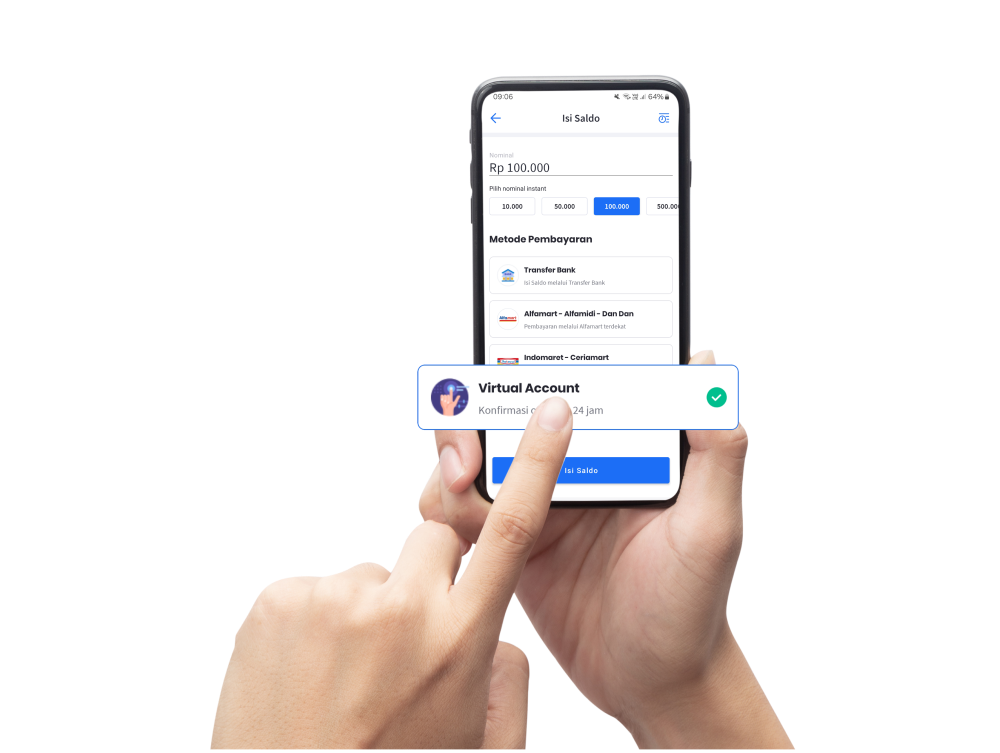 Virtual Account - Ada Pulsa