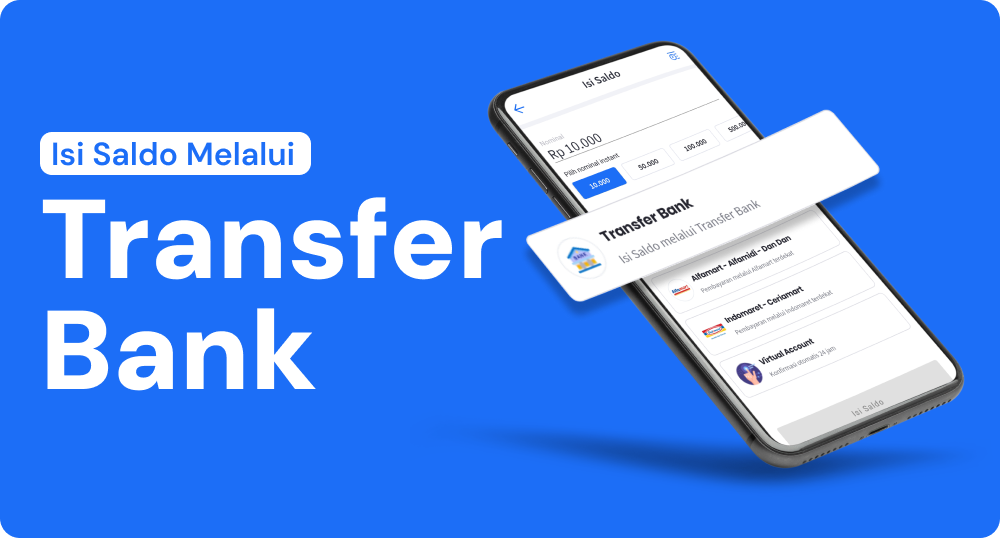 Isi Saldo Melalui Transfer Bank - Ada Pulsa