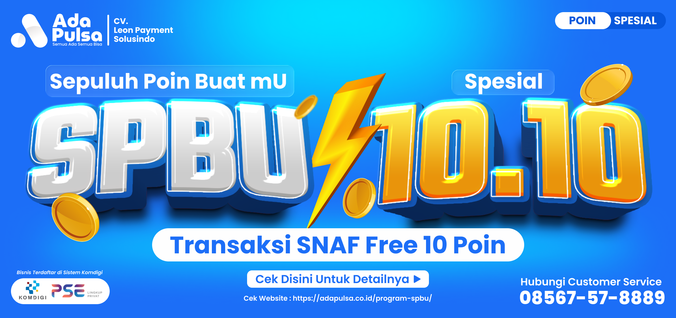 SPBU COVER - ADA PULSA