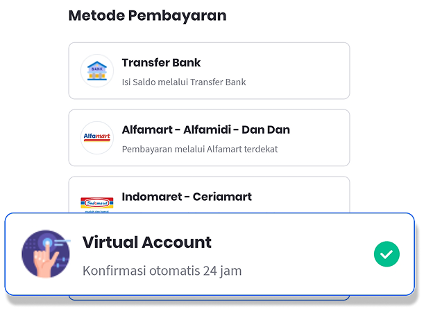 Metode Pembayaran Virtual Account - Ada Pulsa