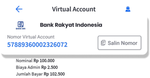 Nomor Virtual Account - Ada Pulsa