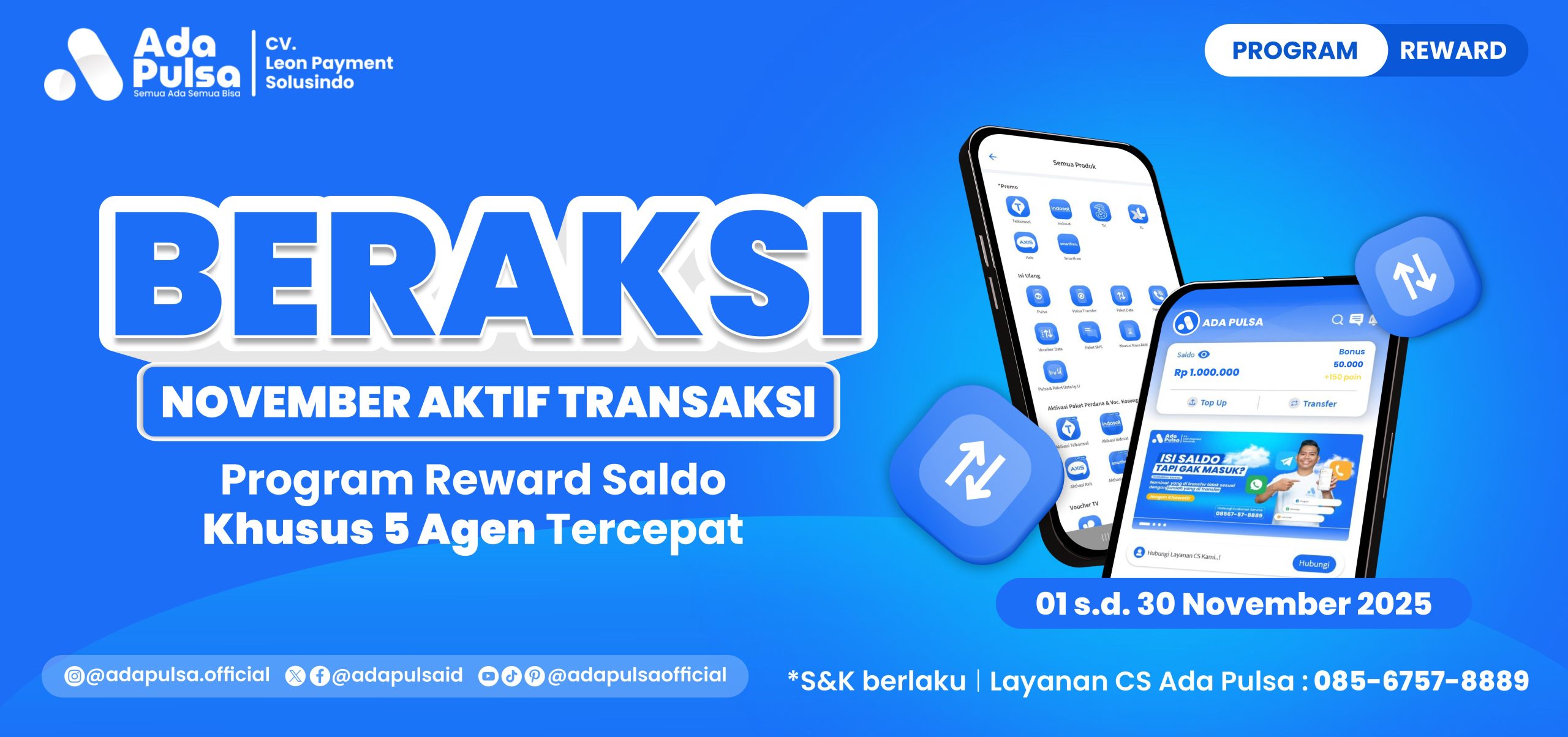 PROGRAM BERAKSI ADA PULSA