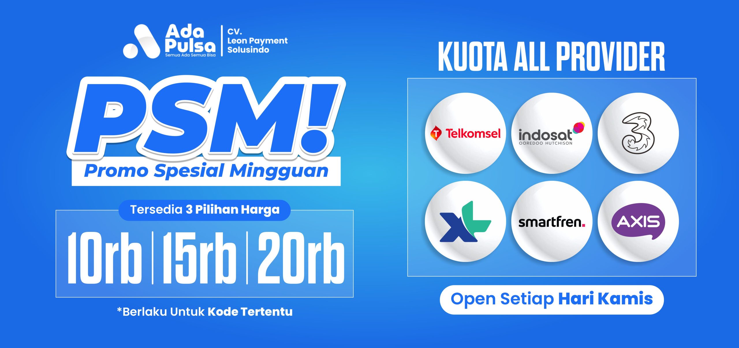 Promo Spesial Mingguan (PSM) - Cover