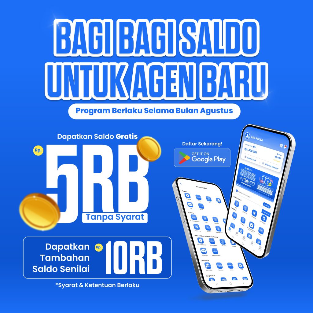 WEBSITE BAGI BAGI SALDO UNTUK AGEN BARU